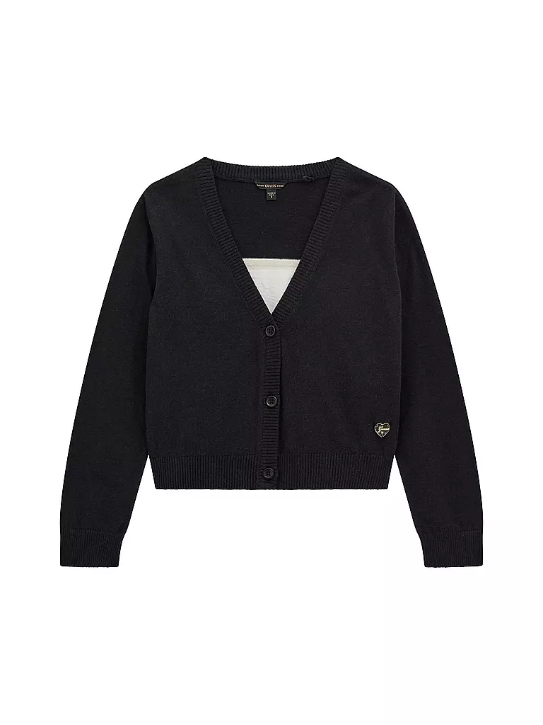 GUESS Mädchen Strickjacke schwarz