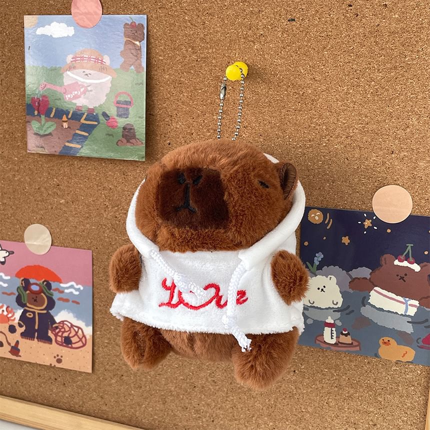 Klasse 302 - Capybara Pluche Tashanger Sleutelhanger (Verschillende Ontwerpen)