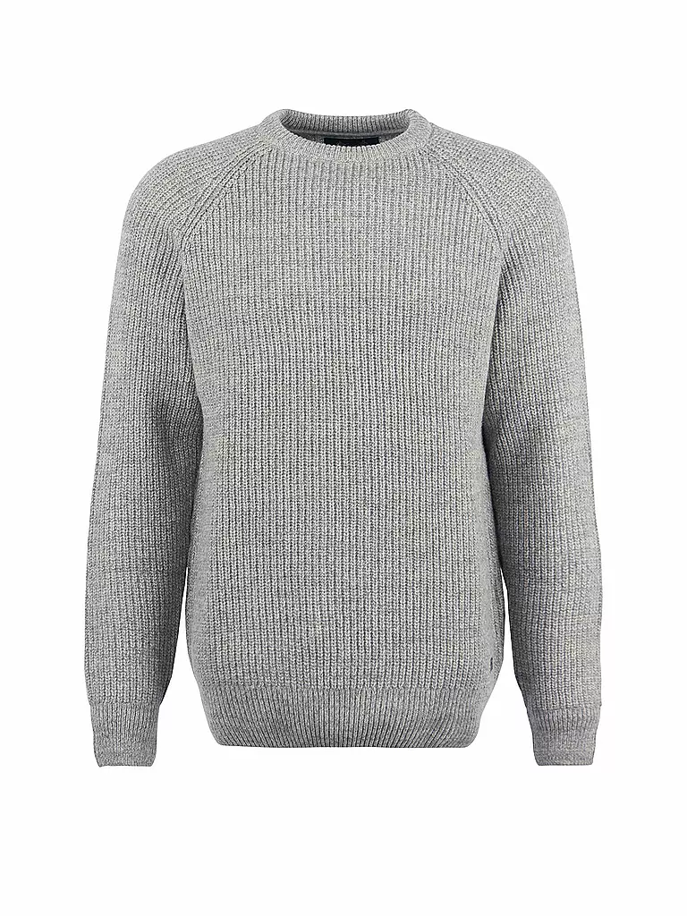 BARBOUR Pullover HORSEFORD hellgrau