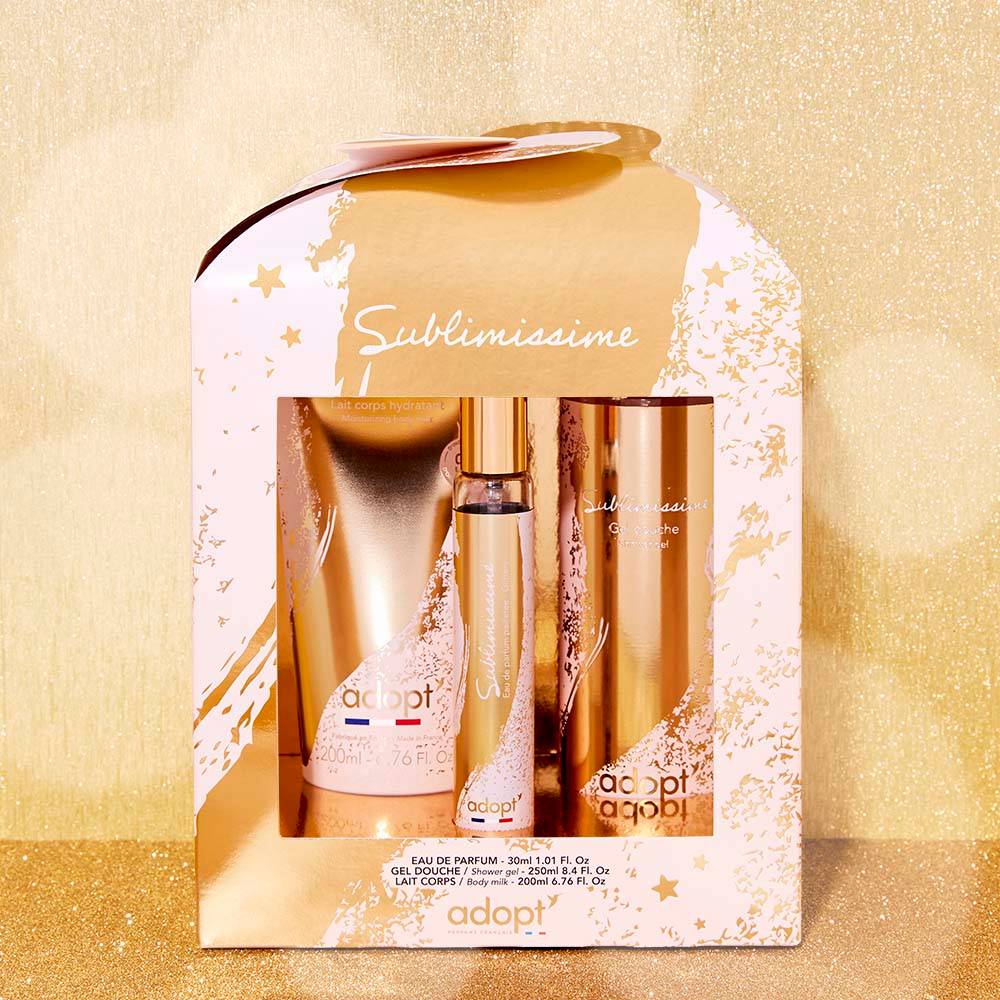 Sublimissime Coffret eau de parfum 30ml + gel douche + lait corps