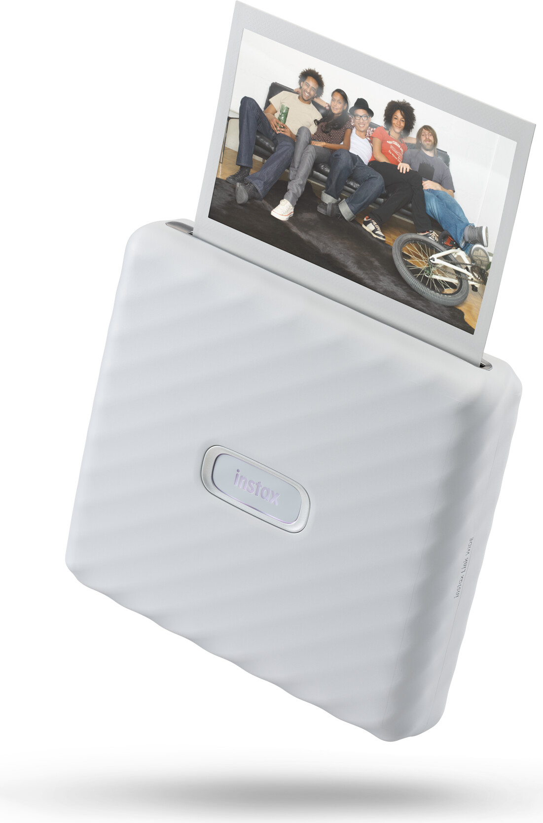 Fujifilm - Instax Link Wide Smartphone Polaroid Printer - Hvid