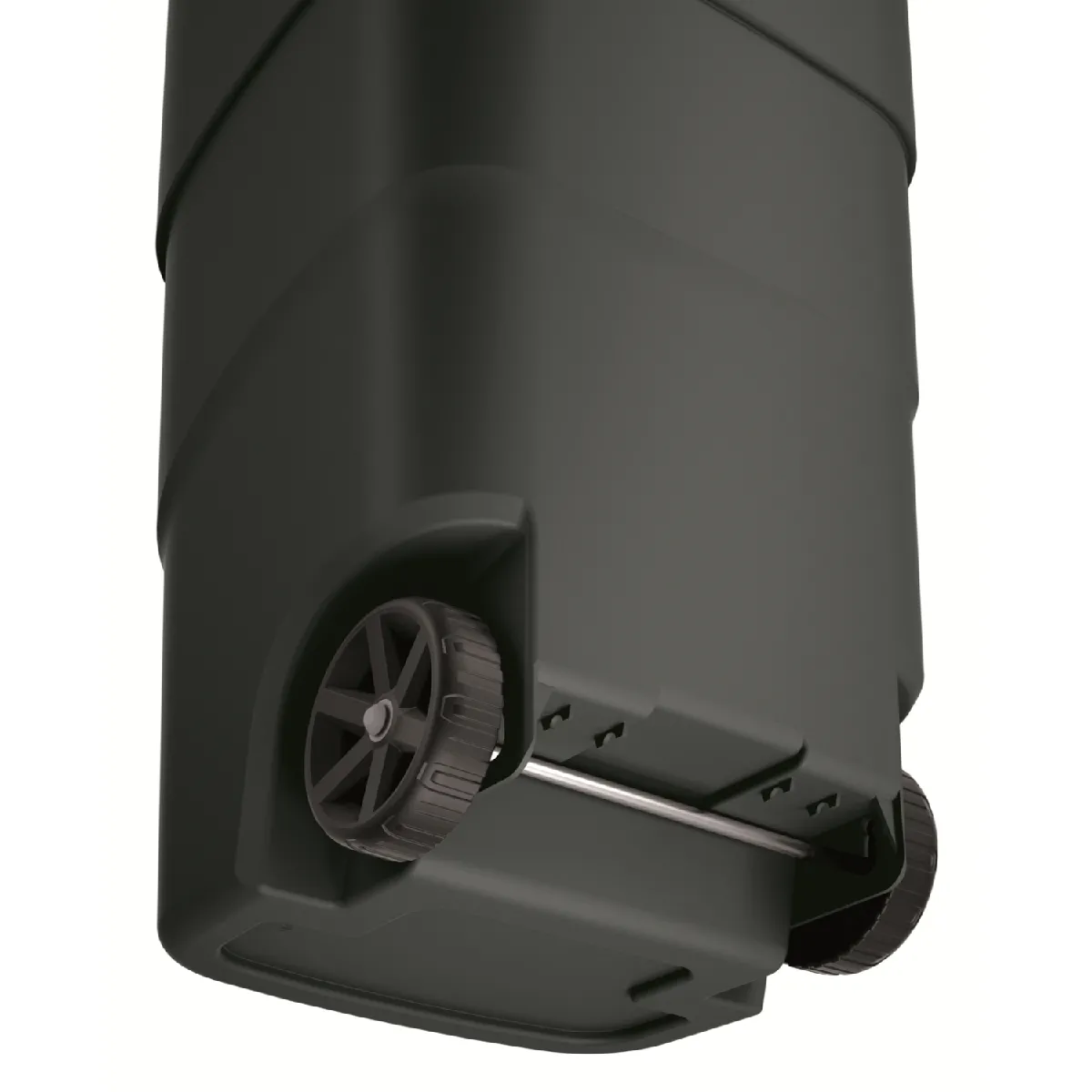 Keden Wheeler Poubelle 110L - Noir