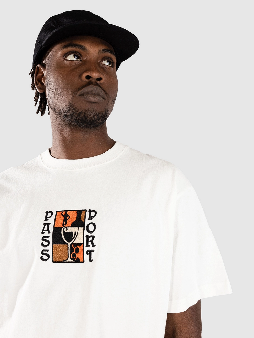 Pass Port Dine Em' T-Shirt white