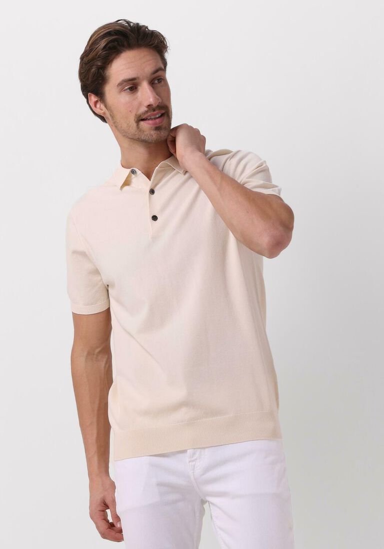 PROFUOMO gebroken wit profuomo polo polo short sleeve