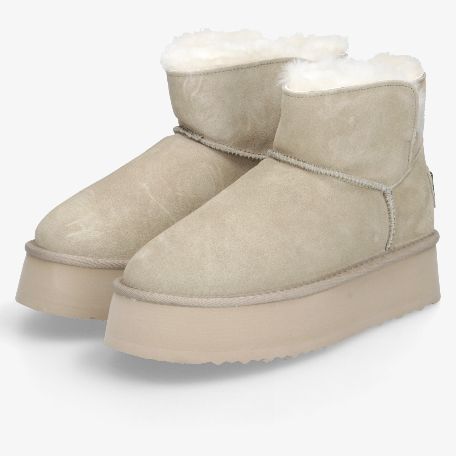 OOG Damen Winter Boots beige