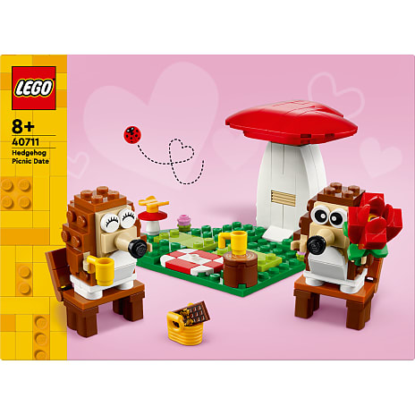 LEGO pindsvineskovtur legetøjssæt med dyr 40711