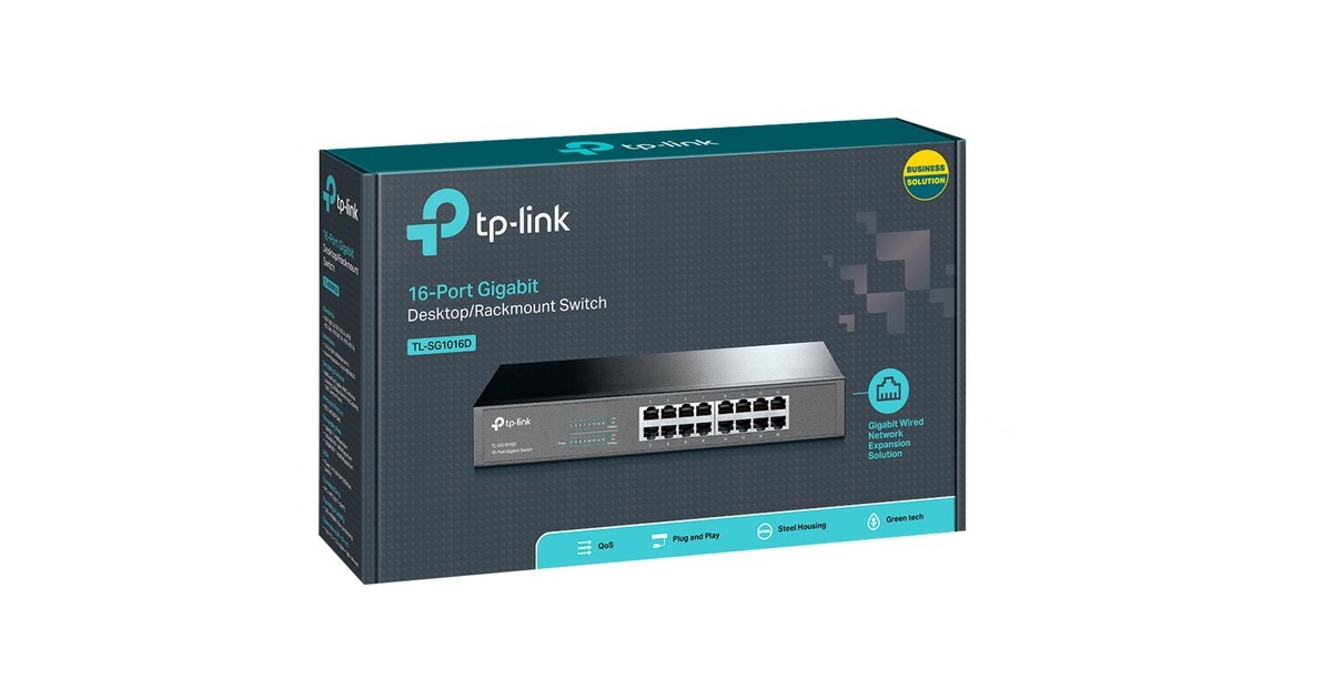 TP-LinkTL-SG1016D switch  (Bruin, Retail)