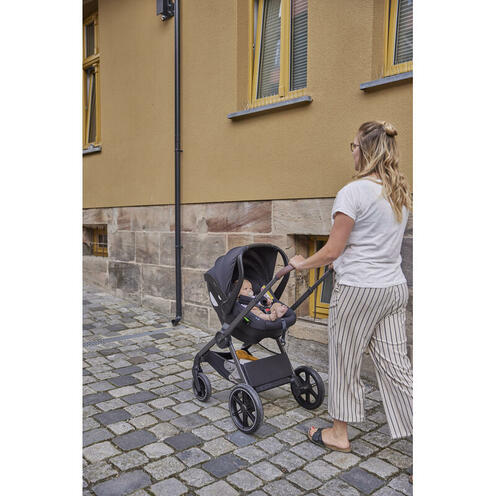 Poussette DUO Comfort N Care - Noir - HAUCK