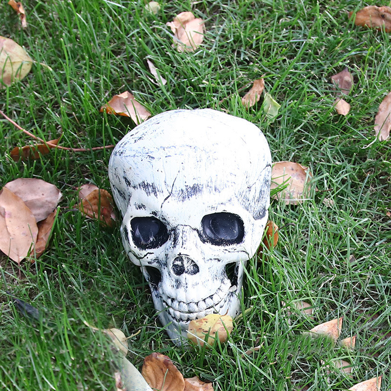 (3-tlg. Set) Halloween Garten Dekoration Grusel Party Skelett Rasen Accessoire