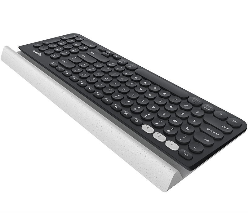 Logitech - K780 Multi-Device Wireless Keyboard, Grå/Hvid (Nordisk)