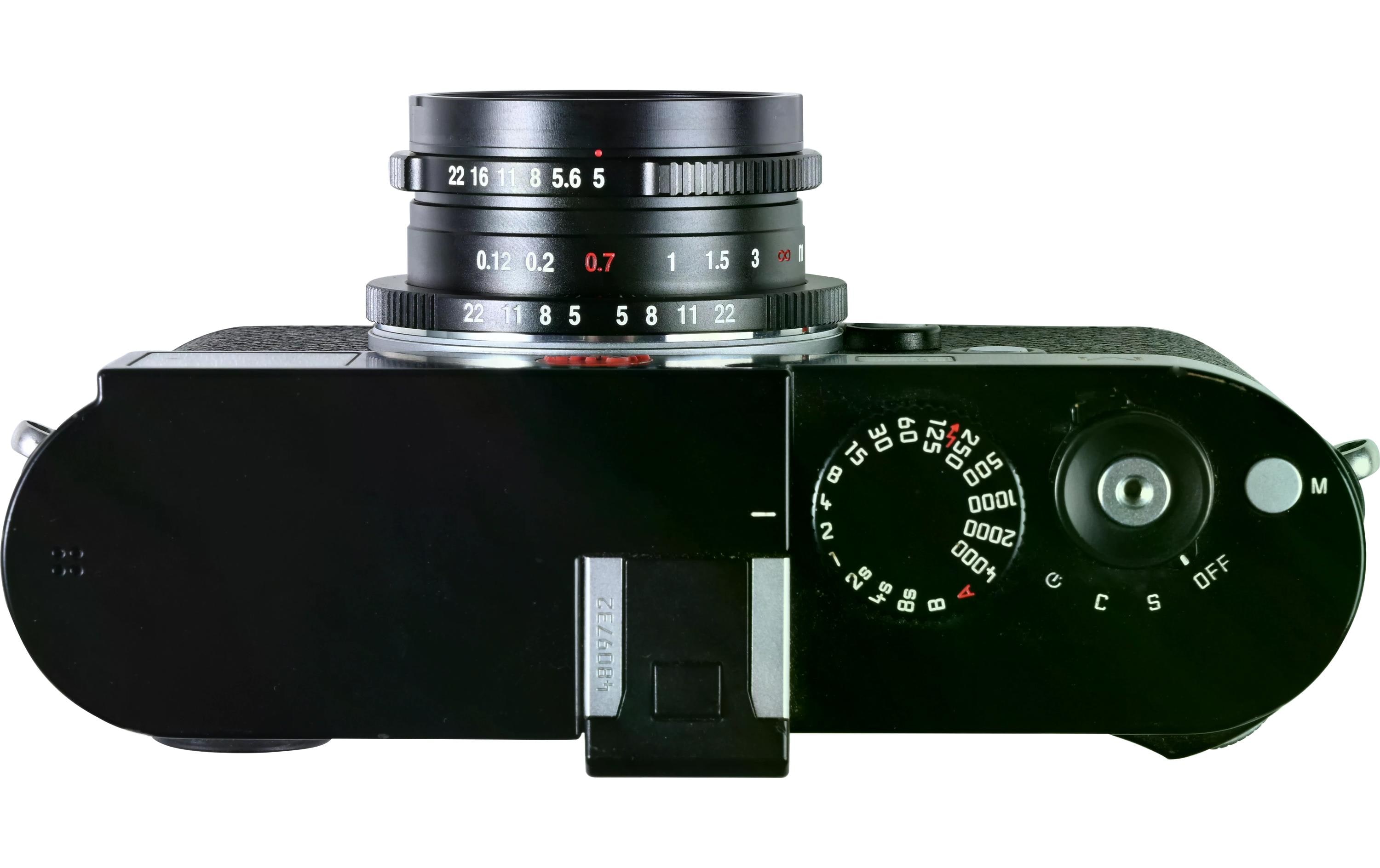 Festbrennweite 15 mm F/5 Cookie FF – Leica M<br>Kompaktes Pancake-Objektiv für die Alltagsfotografie