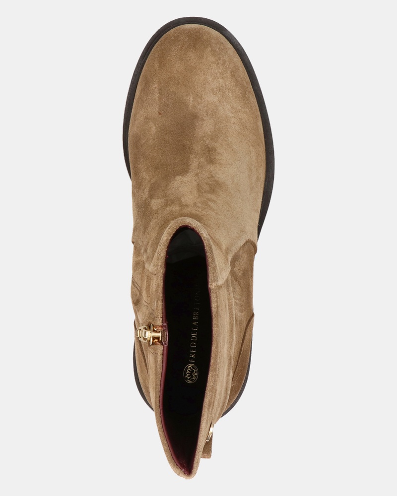 Fred de la Bretoniere Rits- & gesloten boots  - cognac
