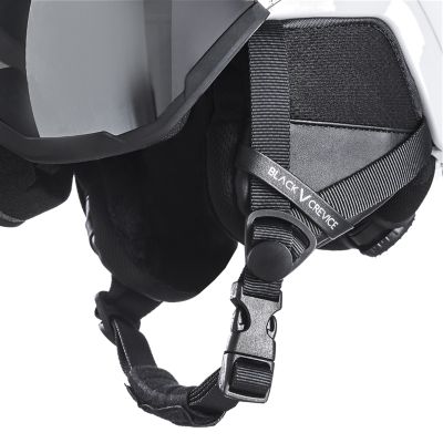 Black CreviceDavos mit Visier - weiß