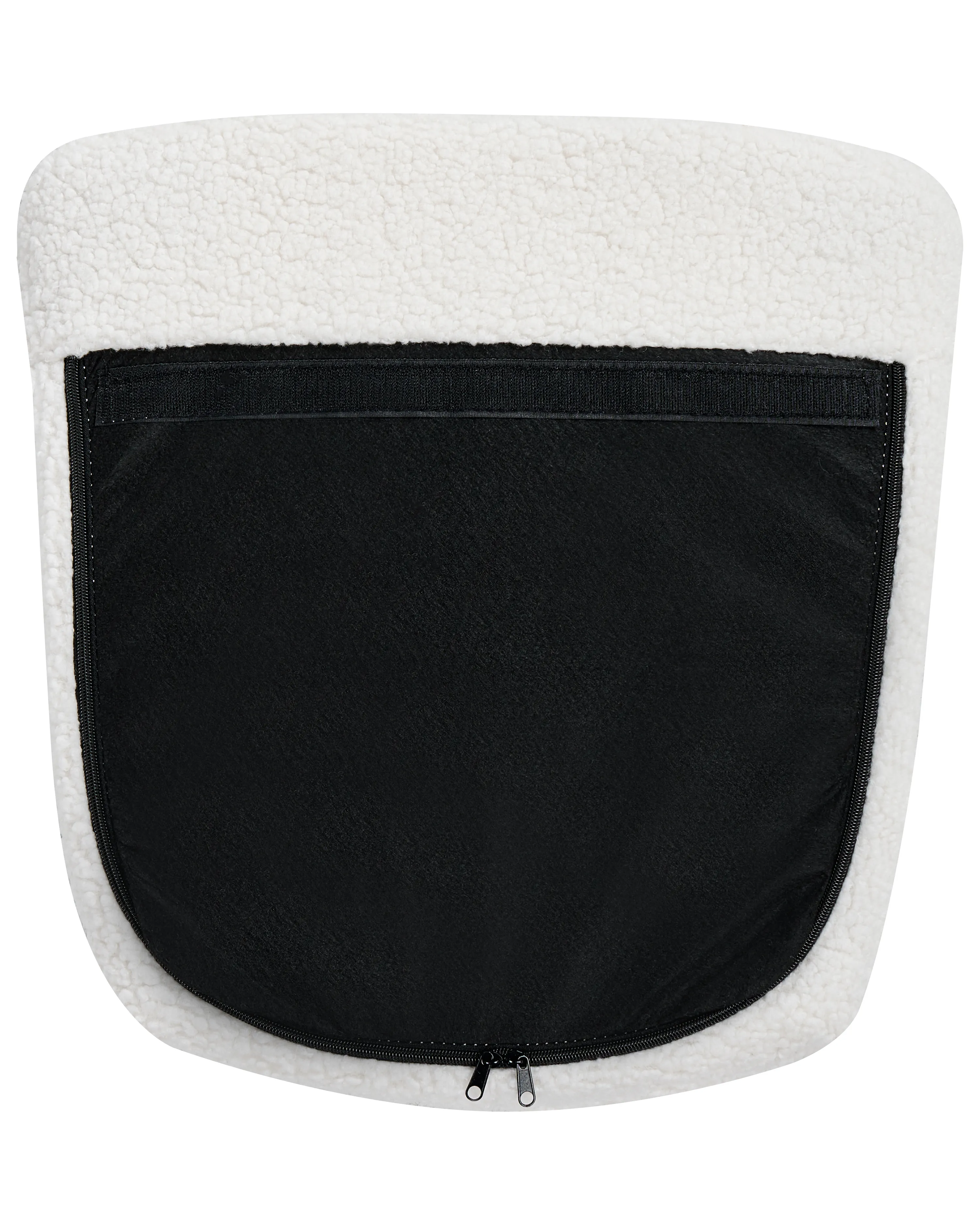 Schommelstoel SANDVE Bouclé Wit