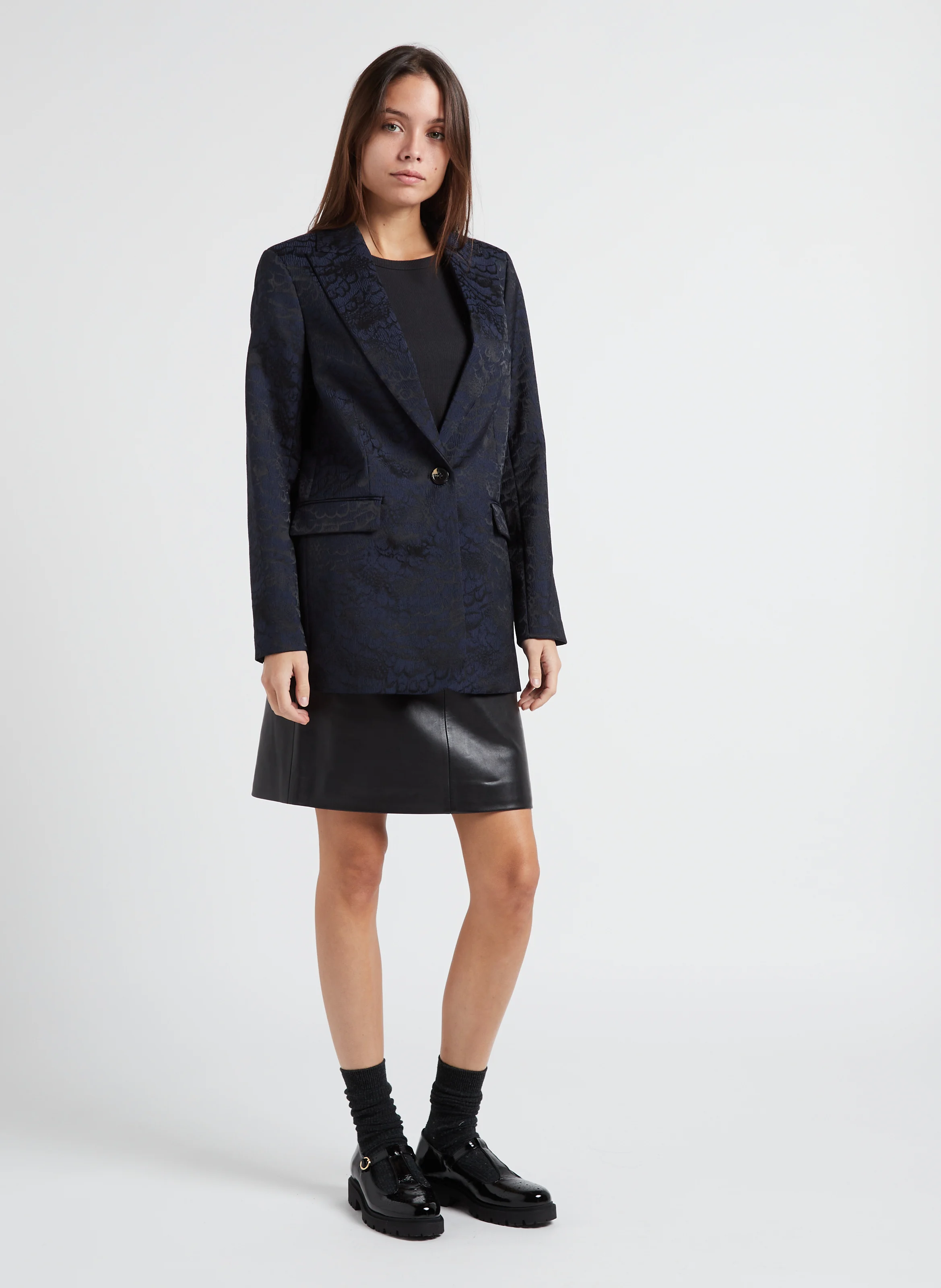 Veste de tailleur| Noir