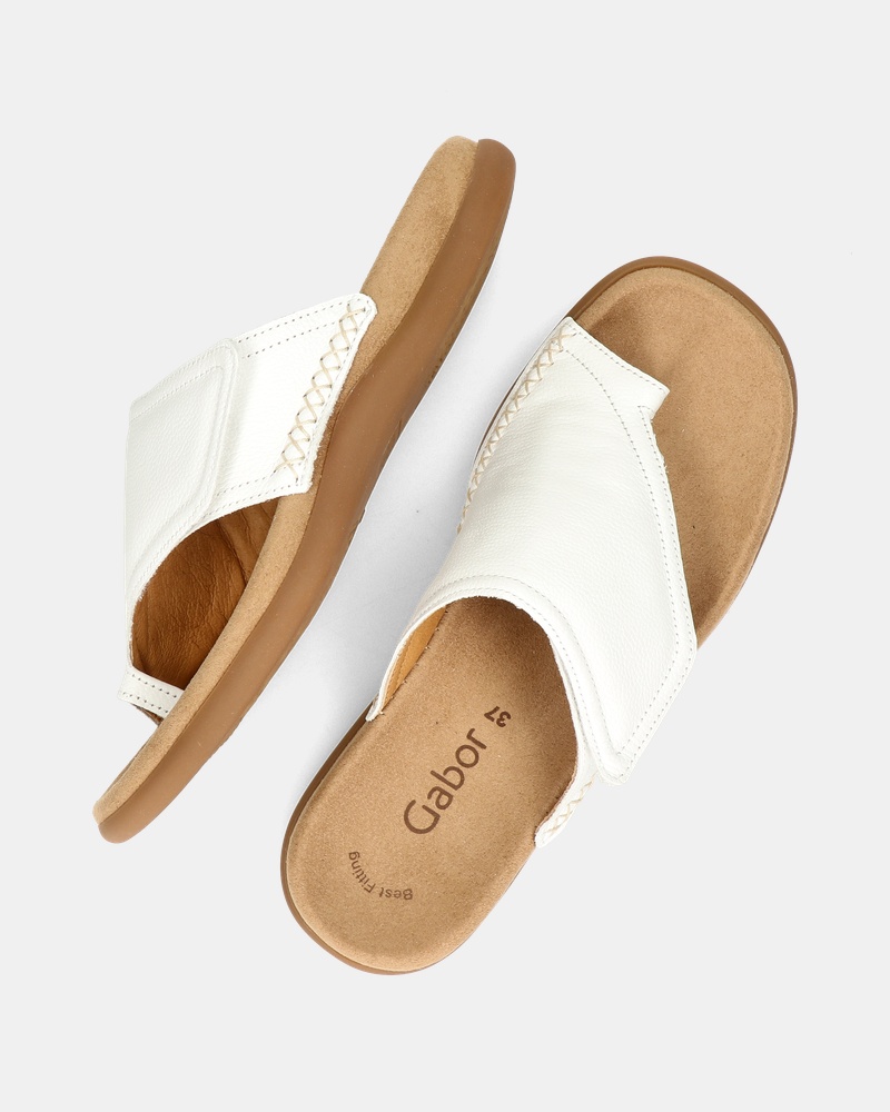 Gabor Slippers  - wit