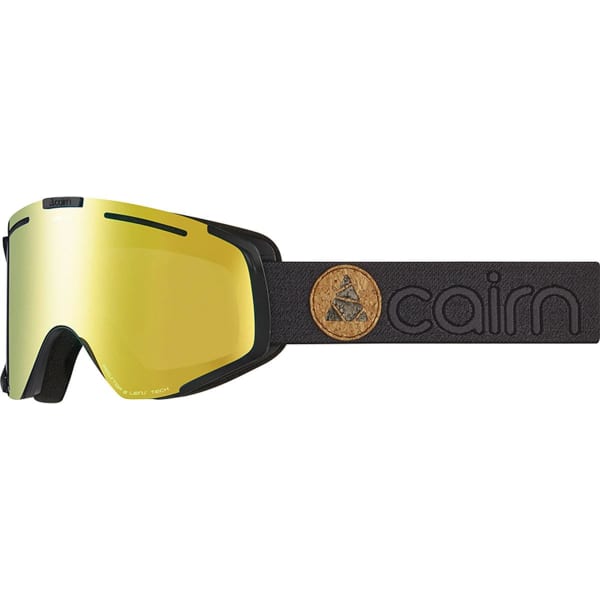 Masque de ski CAIRN GENESIS CLX3000 IUM MAT BLACK GOLD
