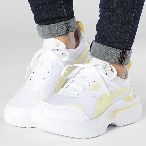 Baskets Femme Kosmo Rider Tech 389878 Puma White Anise Flower