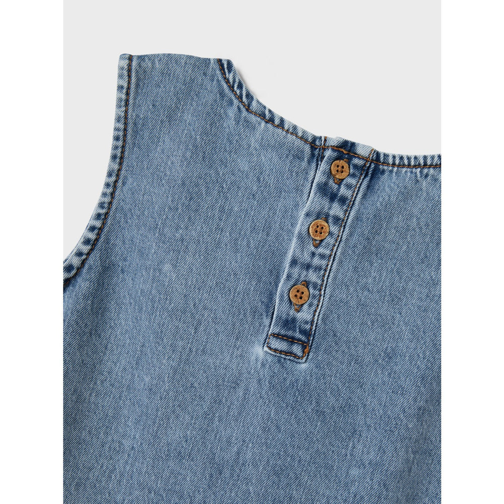 Køb Name It Medium Blue Denim Amelia Denim Top