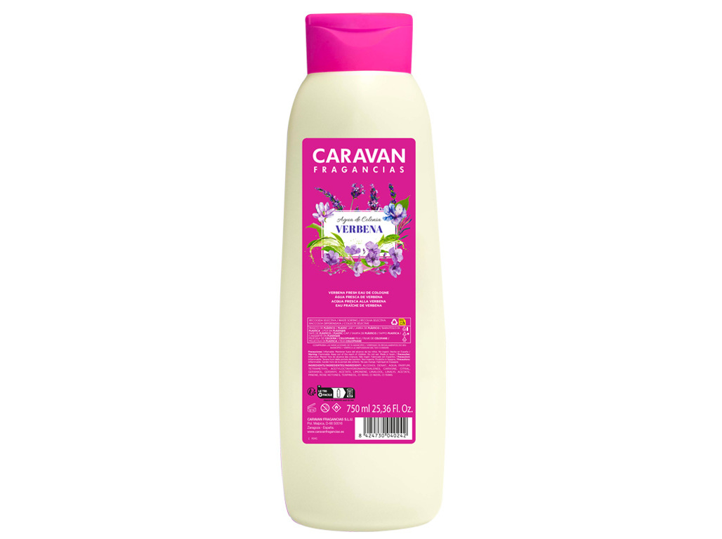 ÁGUA DE COLÓNIA CARAVAN VERBENA 750ML