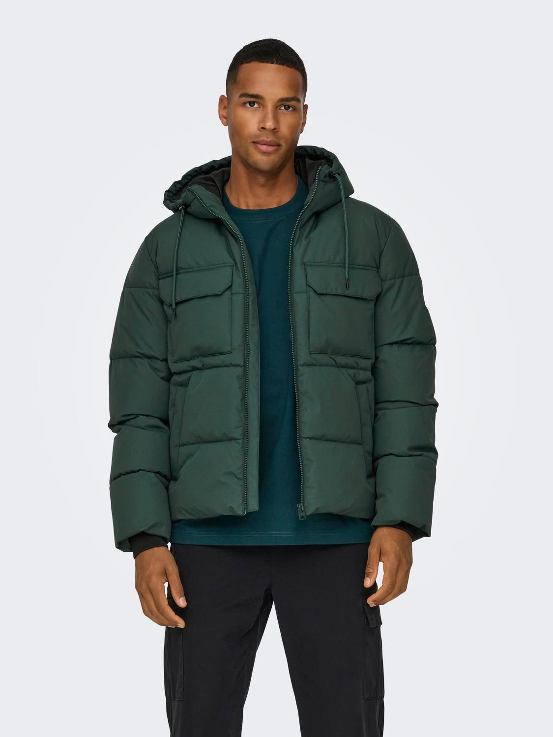 ONSELIJAH Jacke Darkest Spruce
