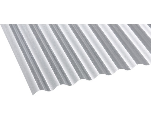 Gutta Acrylaat Golfplaat Sinus 76/18 C-Structuur Helder Slagvast 3500 mm x 1045 mm x 3 mm