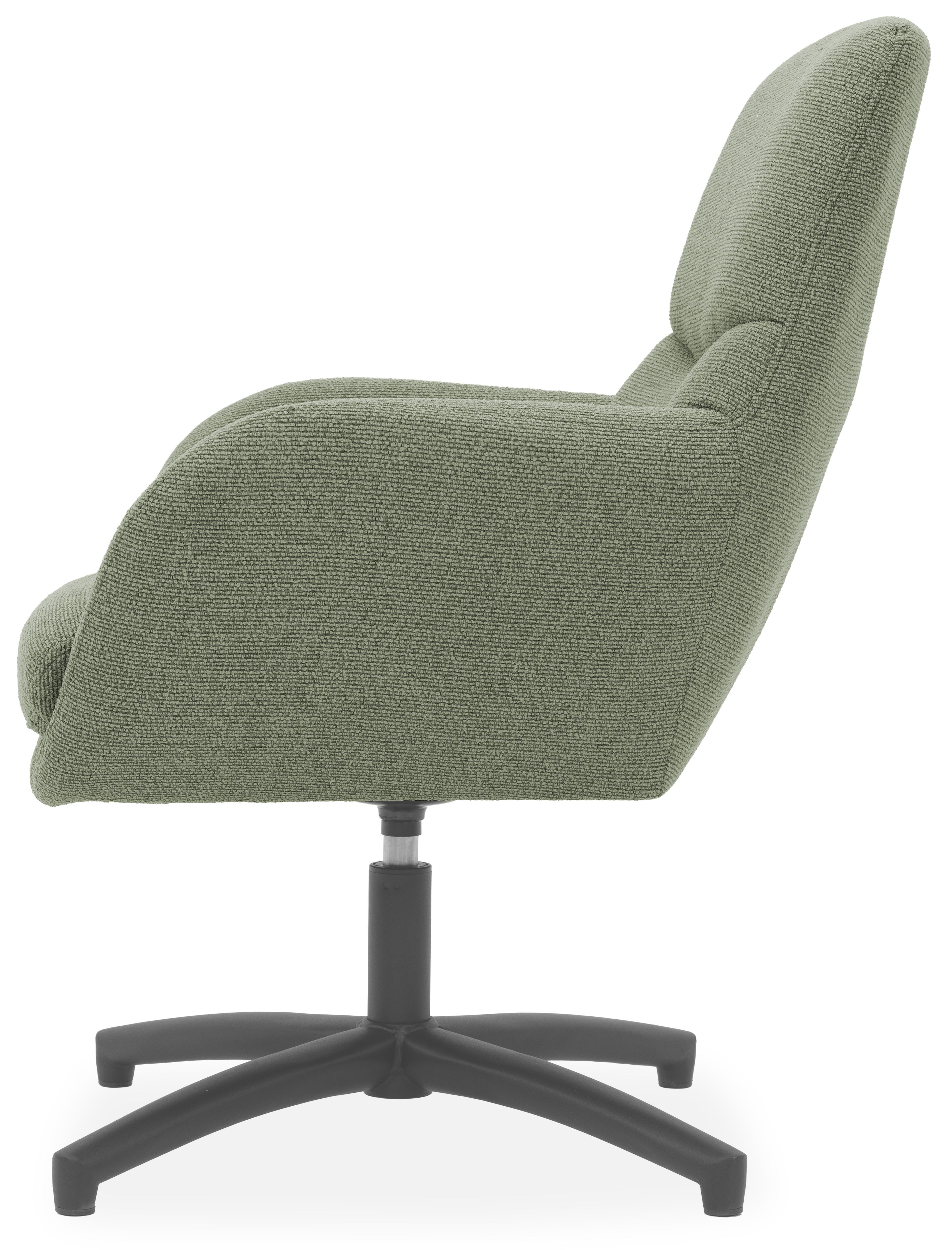 Draaifauteuil Pixie 74 Olive Arnar B68 x D73 x H90 cm