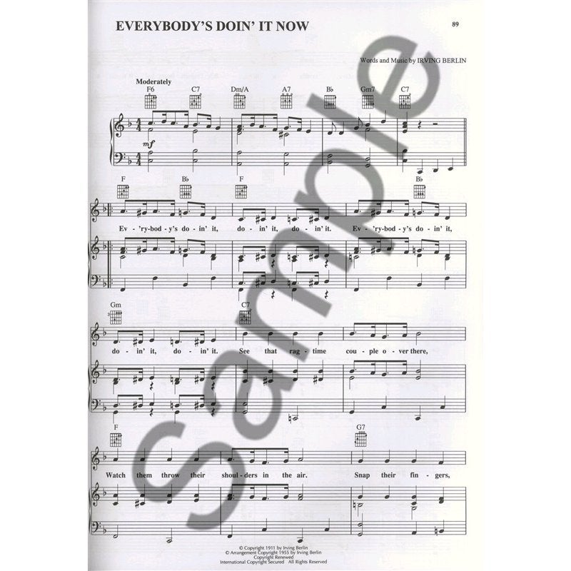 MusicSales - 100 Years of Popular Music: 1900 - 1920 (PVG)
