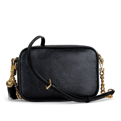 Michael Kors Ginny Crossover Taske, Sort