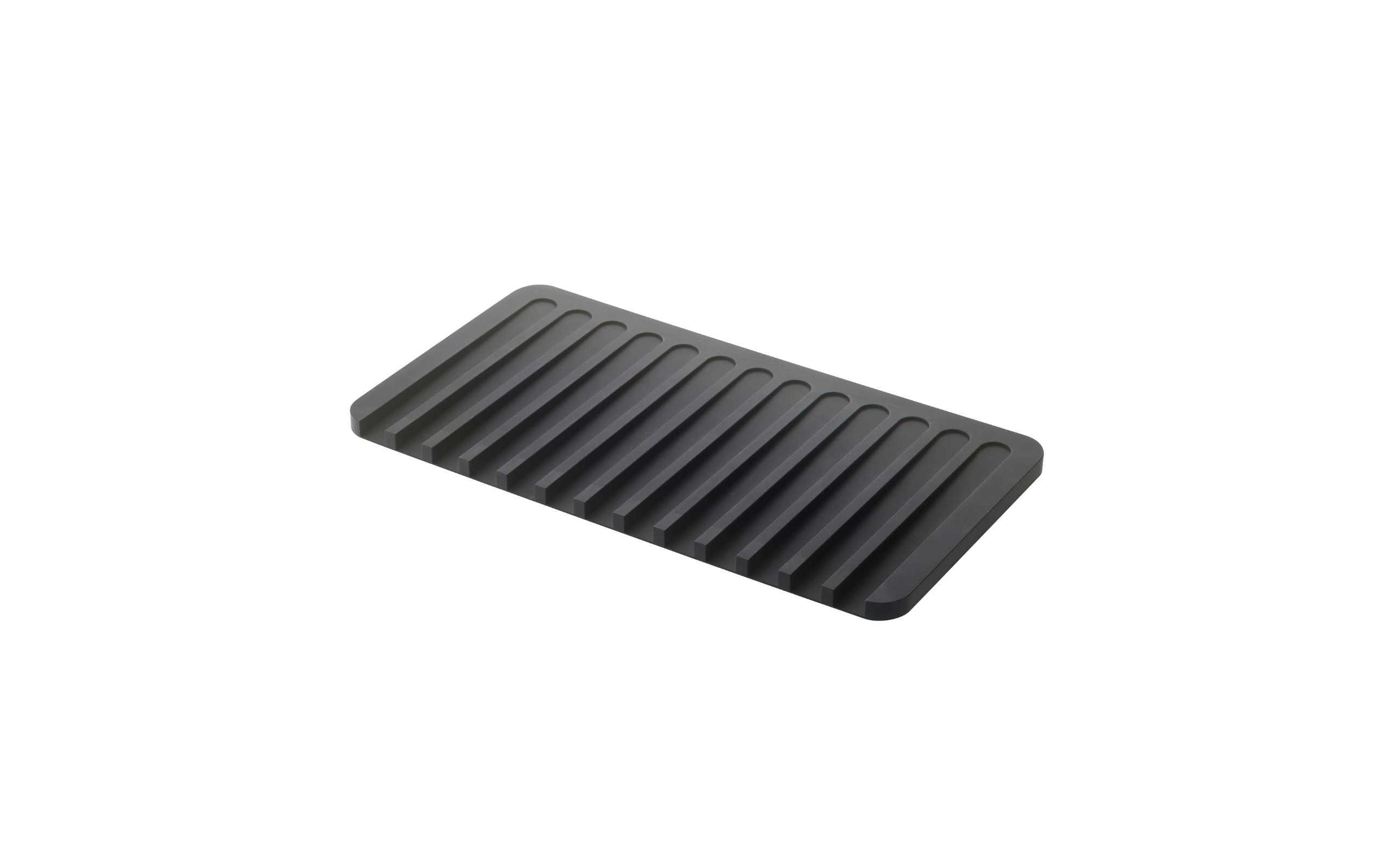Abtropfmatte Flow SchwarzAbtropfmatte aus Silikon