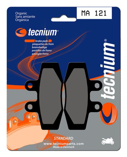 Plaquettes de freins Tecnium route organique - MA121