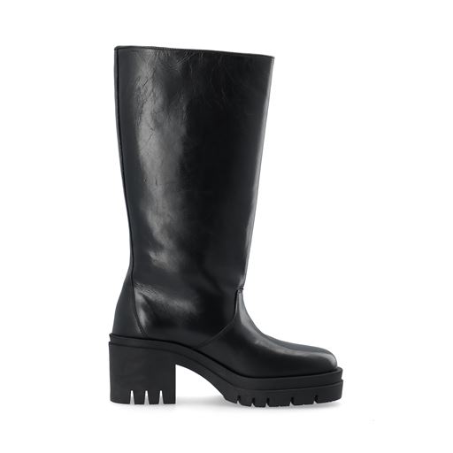 Bianco Jami Pull Up Støvler, Black, 37