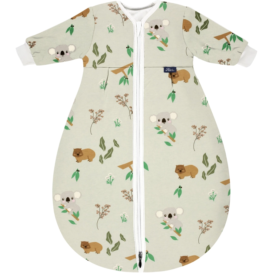 Alvi® Kugelschlafsack Mäxchen Thermo mit Arm Koalas World