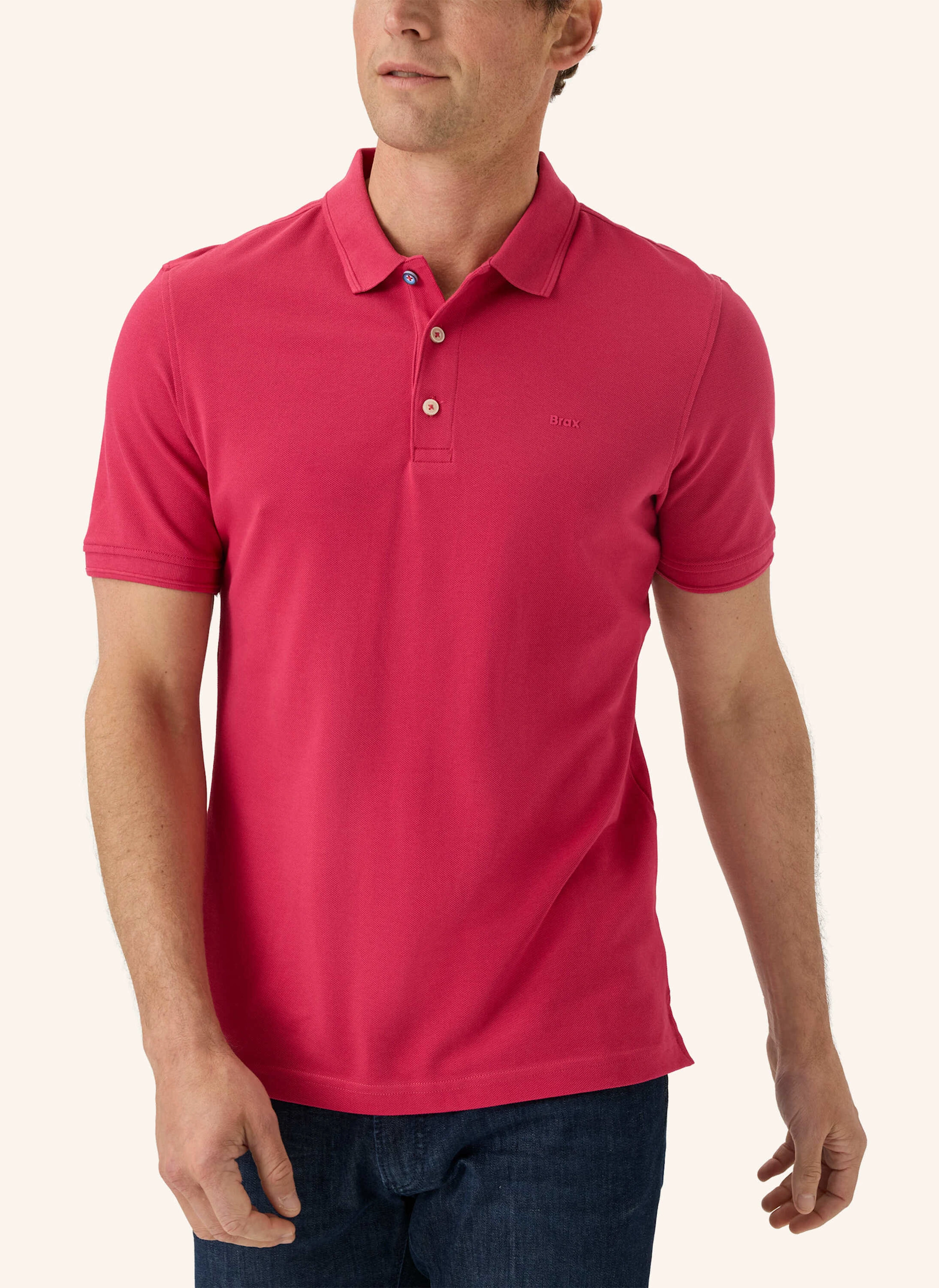 BRAX Piqué-Poloshirt STYLE PETE