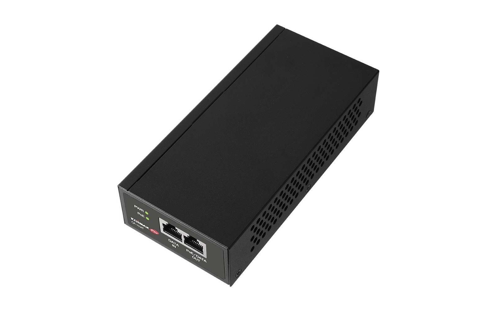 PoE++ Injector GP-103IT 90 WattEdimax Pro GP-103IT: PoE++ Injector, 1Gbps, IEEE 802.3bt/at/af (90Watt)