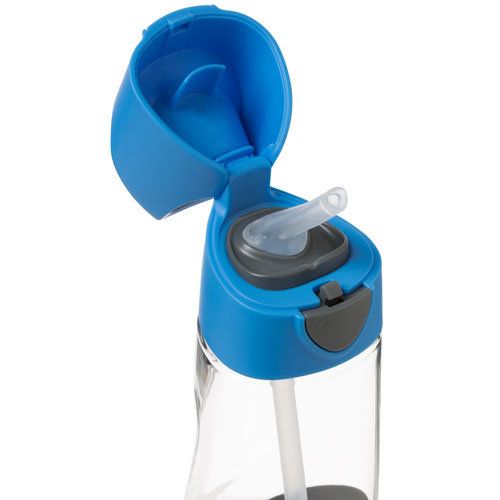 b.box Tritan Drink Bottle 450ml Blue Slate 9m+