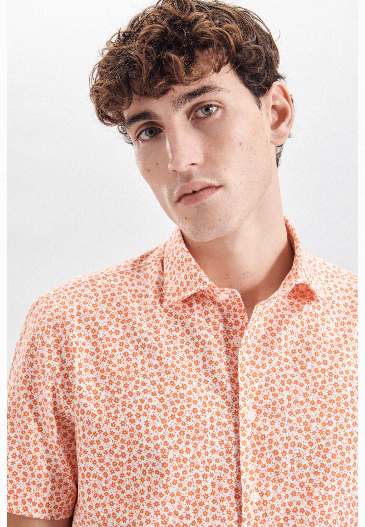 Seidensticker| Herren Casual Hemd Schwarze Rose