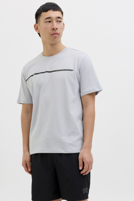 Jack & Jones grijze heren t-shirt
