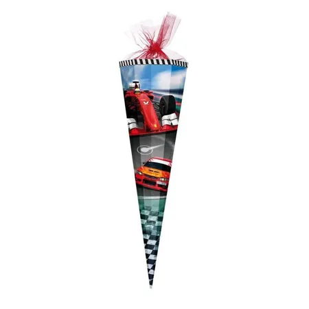 Nestler Schultüte Racing mit Sound, 12-eckig, 85cm
