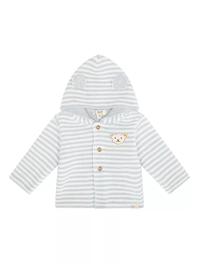 STEIFF Baby Strickjacke  hellblau