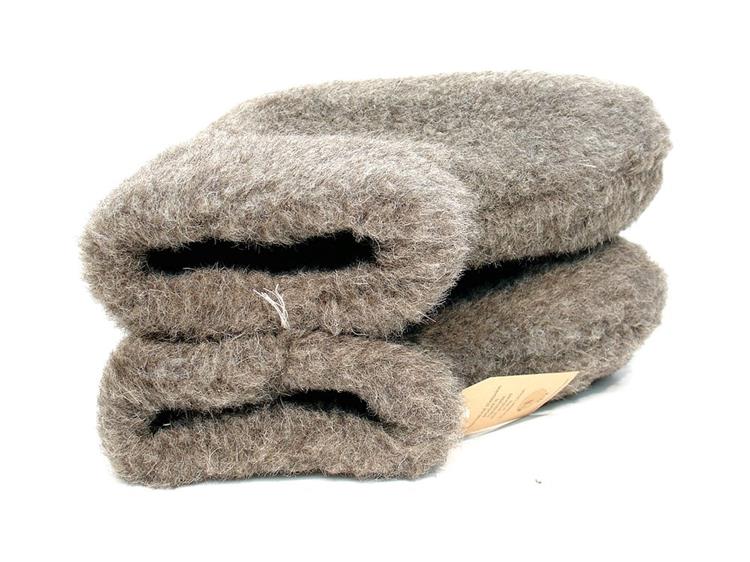 Fischer woolwarmers GRIJS