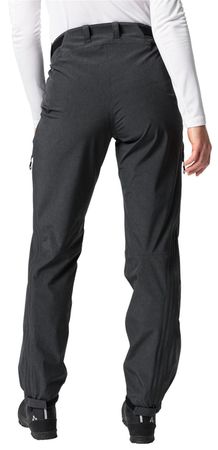 YARAS WARM Damen-Regenhose wattiert  black uni  42