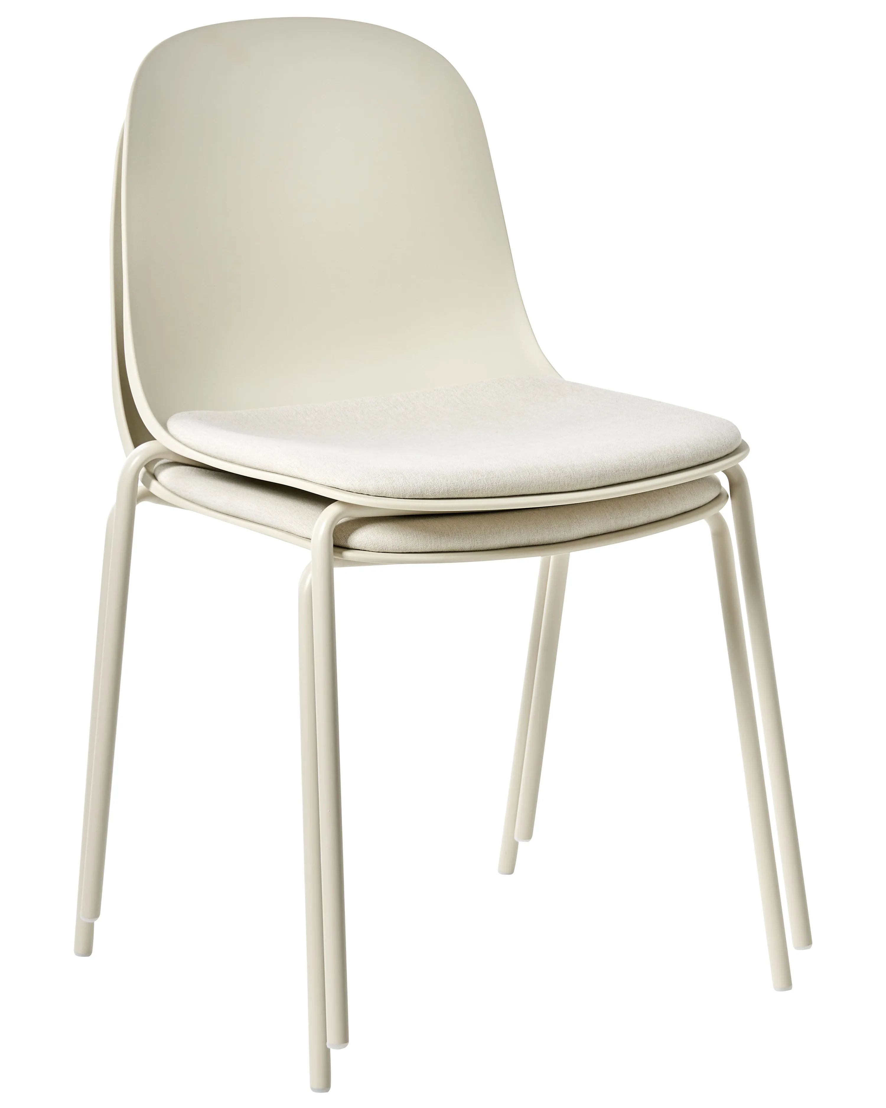 Set van 2 vergaderstoelen DORR Lichtbeige