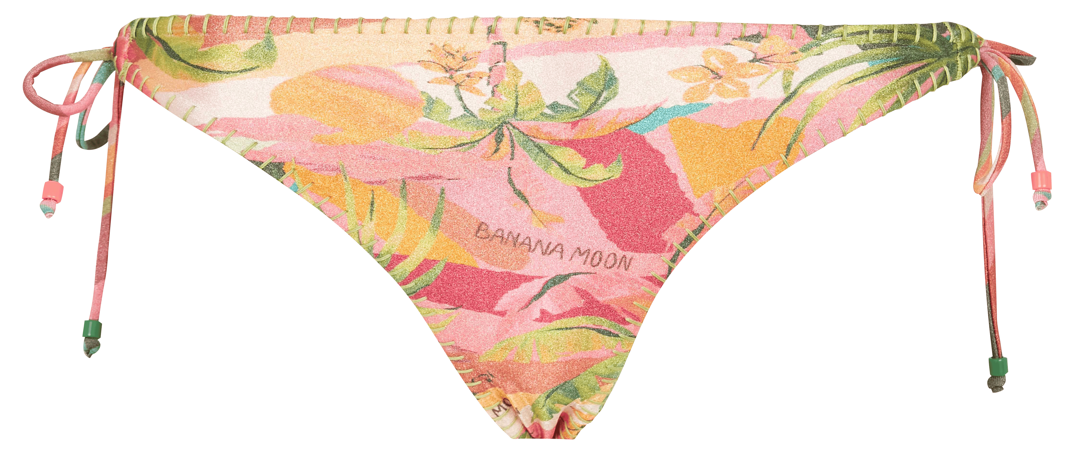 AVORA KAMUNIBA - Culotte de maillot coupe échancrée | Marron