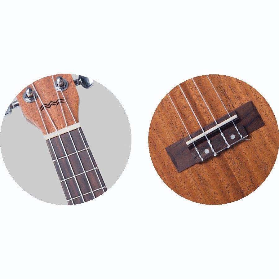 Flight Designer Series DUC323 concert ukelele met gigbag