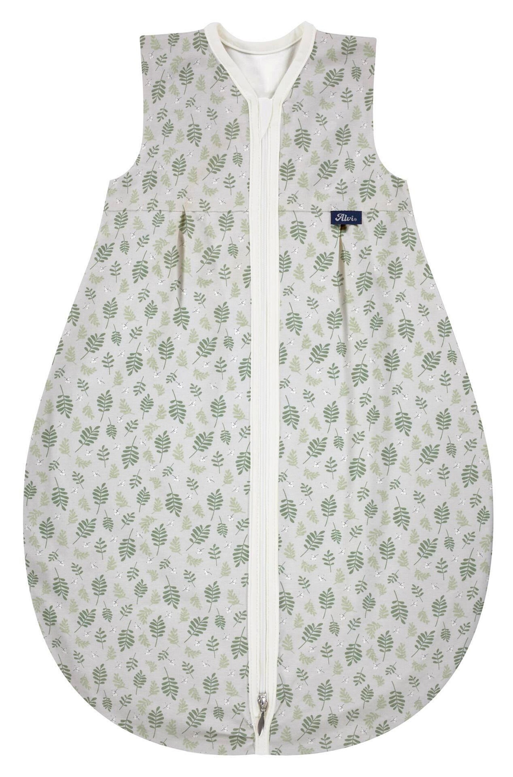 Alvi Kugelschlafsack Mäxchen Light (BIO Baumwolle) Drifting Leaves