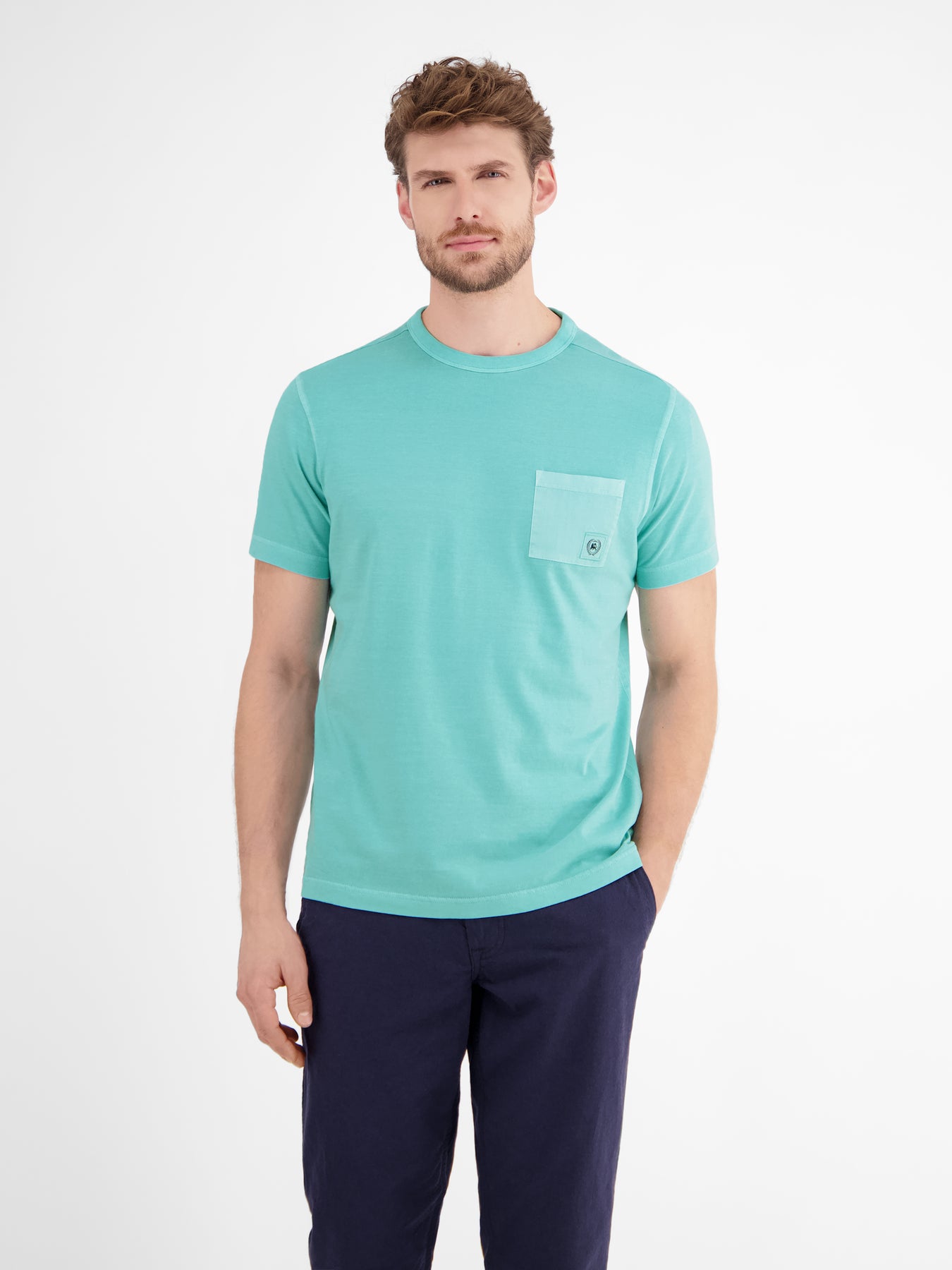 T-Shirt mit Brusttasche