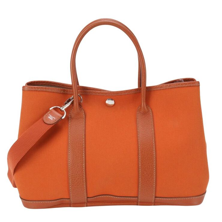 Hermès Vintage Hermès Garden Party Orange