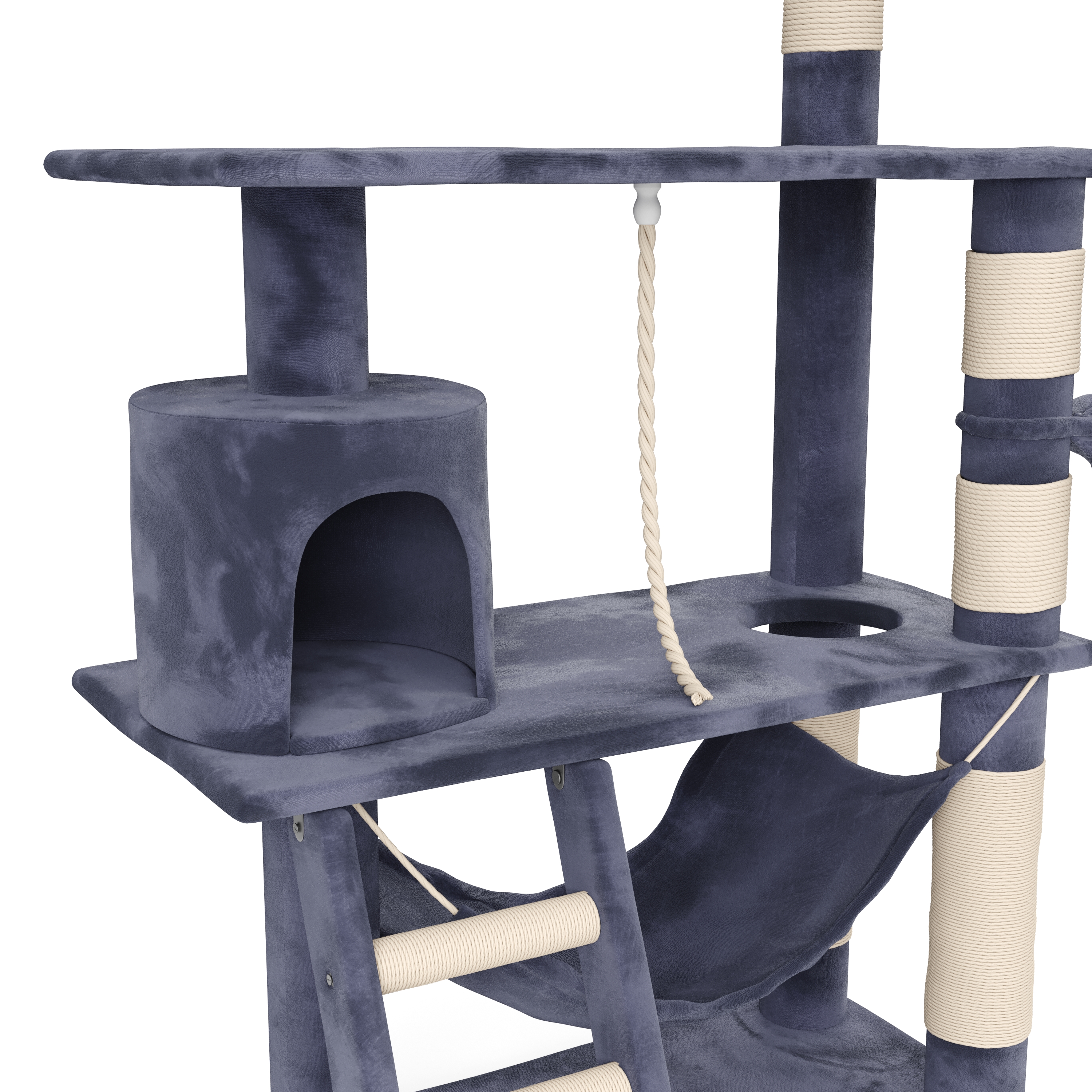 Katzenbaum MISSY 140 cm grau