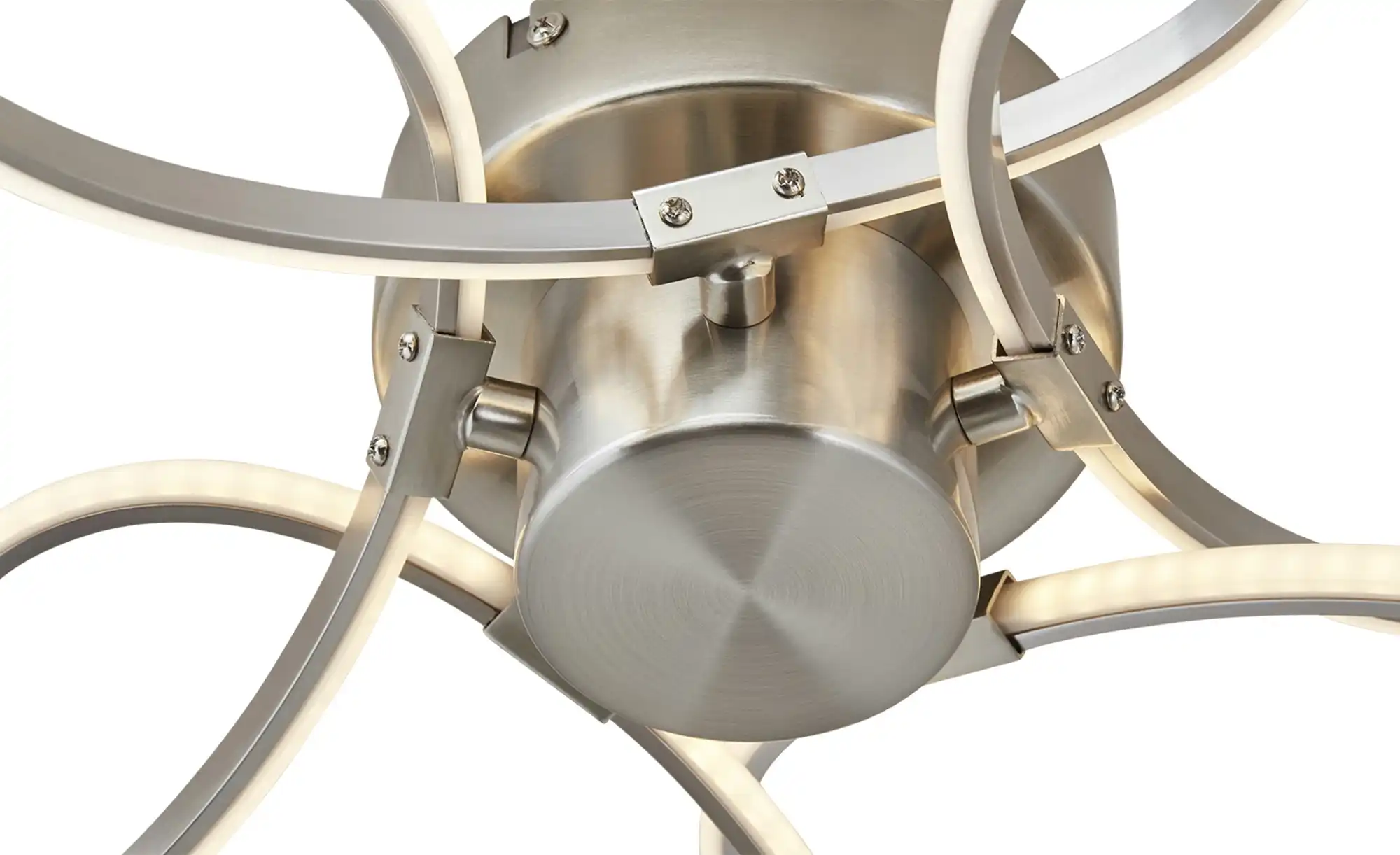 KHG LED-Deckenleuchte, 5-flammig nickel matt